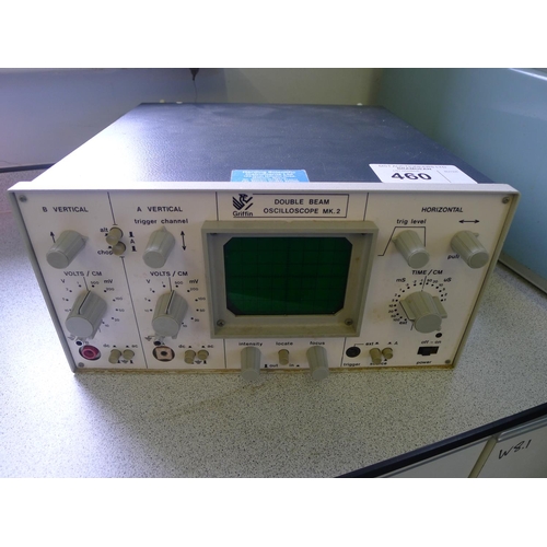 460 - 1 Griffin double beam oscilloscope Mk 2