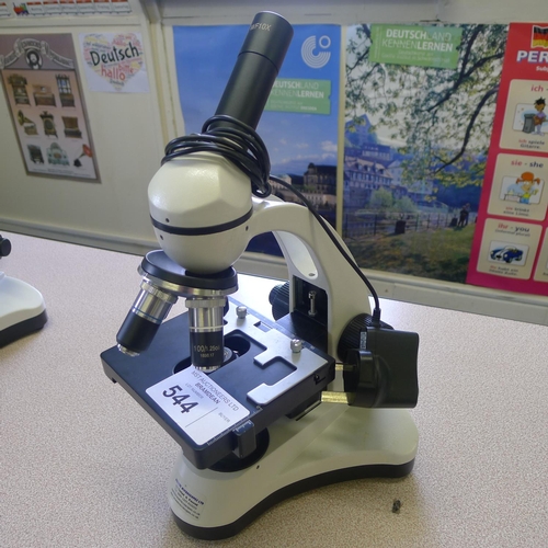 544 - 1 microscope by Brunel Microscopes type SP27 with a power supply