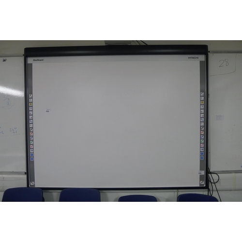 568 - A Hitachi Starboard projection screen/board