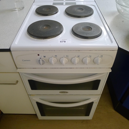 578 - A Belling cameo freestanding electric cooker