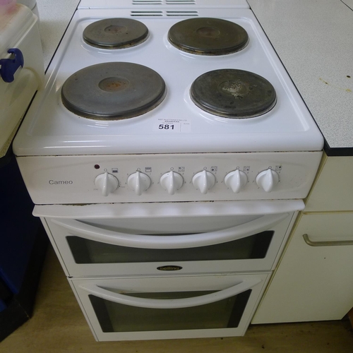 581 - A Belling cameo freestanding electric cooker