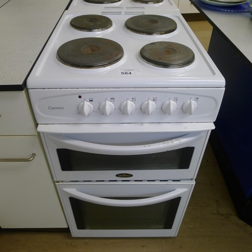 584 - A Belling cameo freestanding electric cooker