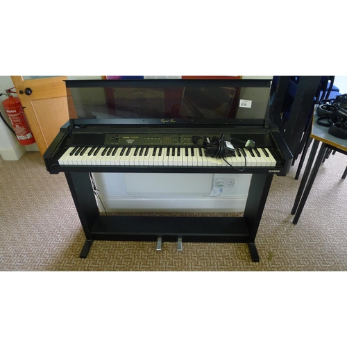 639 - A Casio cps-740 electrical digital piano, faulty returned