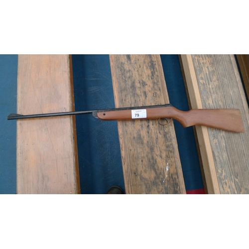 79 - 1 BSA Meteor air rifle 0.177 inch