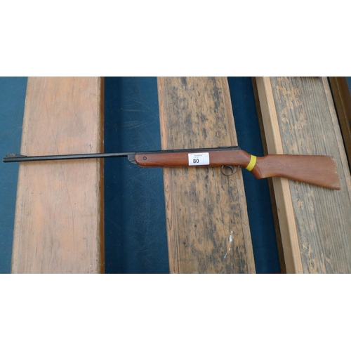 80 - 1 BSA Meteor air rifle 0.177 inch