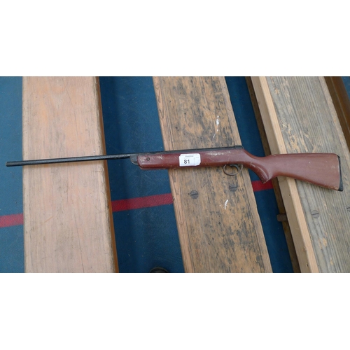 81 - 1 BSA Meteor air rifle 0.177 inch