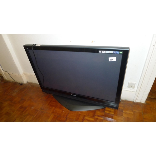 851 - A Panasonic TH-50PX70B fifty inch flat screen TV