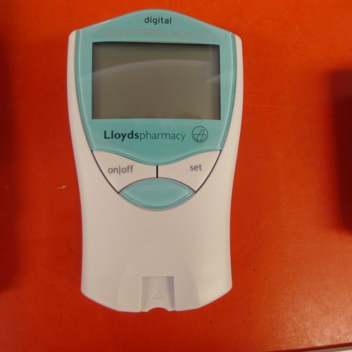 300D - 3 items by LLoyds Pharmacy comprising of a fully automatic blood pressure monitor, a digital cholest... 