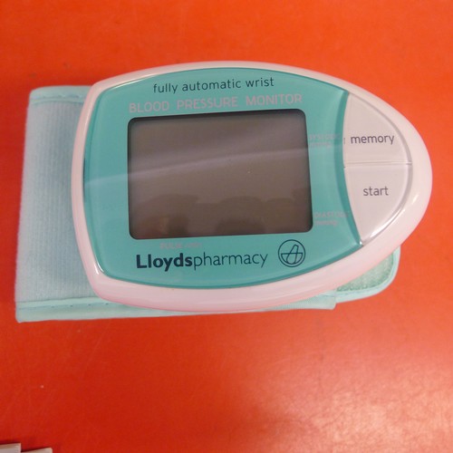 300D - 3 items by LLoyds Pharmacy comprising of a fully automatic blood pressure monitor, a digital cholest... 