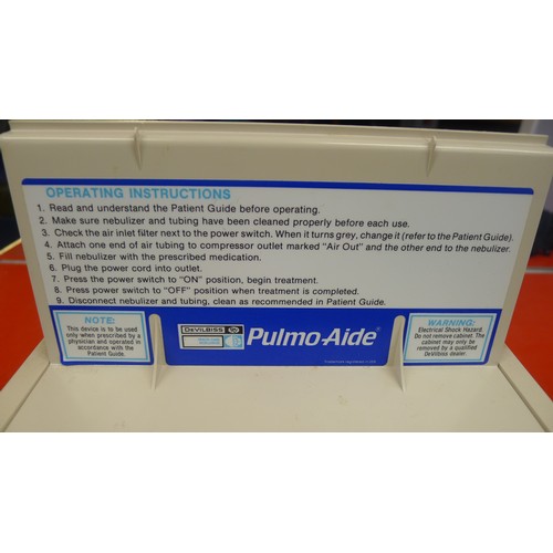 300F - A DeVilbess Pulmo-Aide compact compressor type 5610U serial number 12627