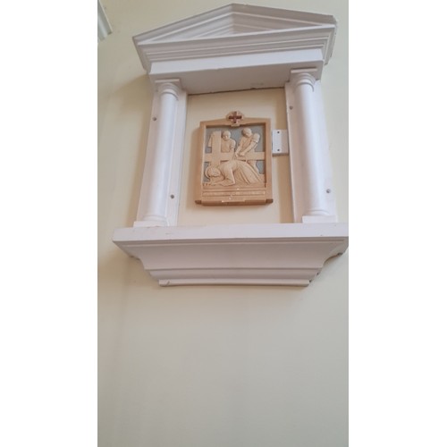 379 - 14 ecclesiastical wall mounted plaques 