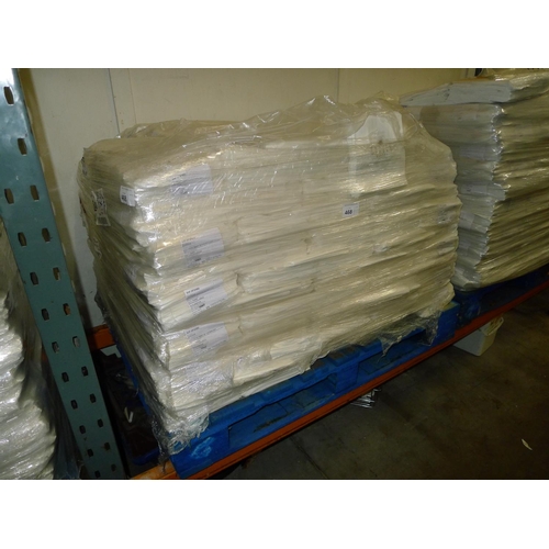 468 - 1 pallet containing a very large quantity of BK Flat bags all preprinted 