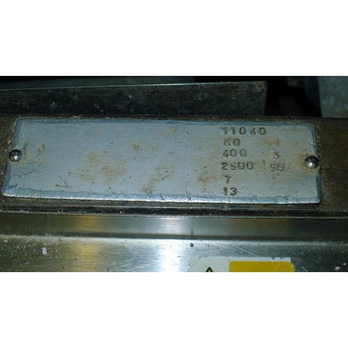 398 - 1 Oddy Novatec 2, two pocket roll plant type 60 & 1 Oddy 2, two pocket roll pinner / finger roll mou... 