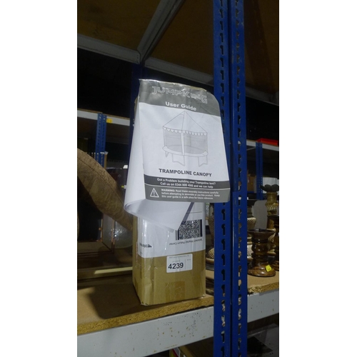 4239 - A Jump King trampoline canopy (size unknown)