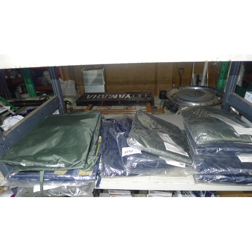 2712 - A quantity of various waterproof jackets and trousers by Blue Castle etc - all are unused. Contents ... 