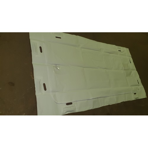 2626 - 1 pallet containing approximately 16 x white Bariatric body bags each approx 250cm x 132cm