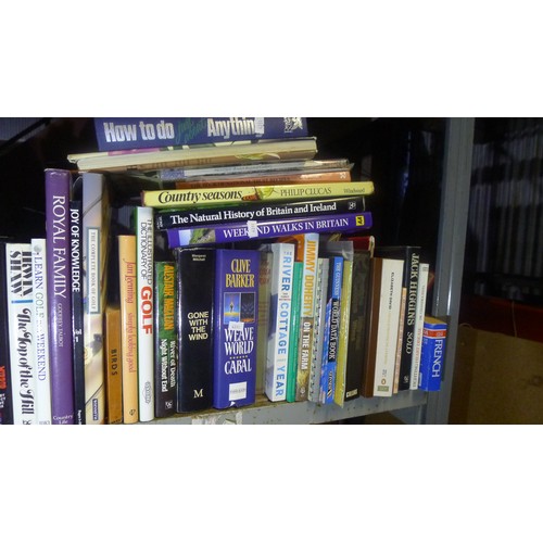 137 - A small quantity of various interesting books, contents of one shelf