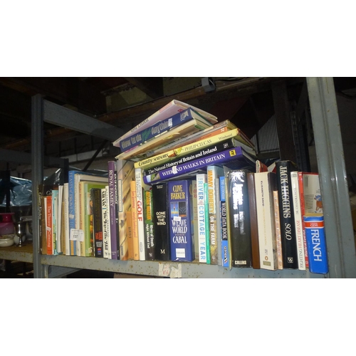 137 - A small quantity of various interesting books, contents of one shelf