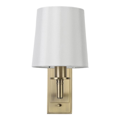 4392 - A single lamp candle style wall light