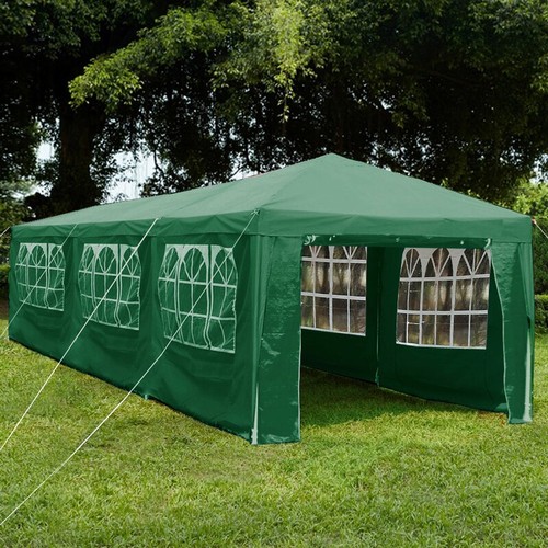 4396 - A green 3m x 9m party tent/marquee by Garden Vida RRP £117