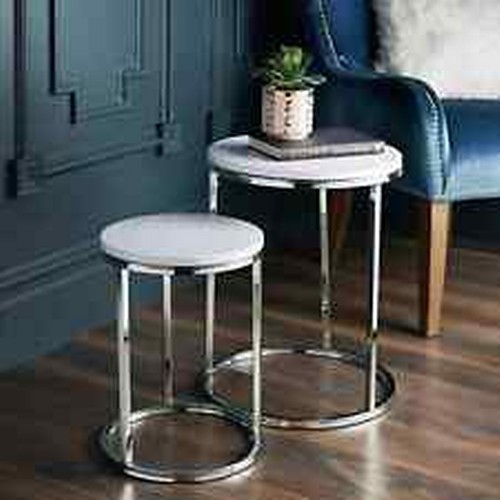 4404 - A 2 piece nest of tables RRP £71