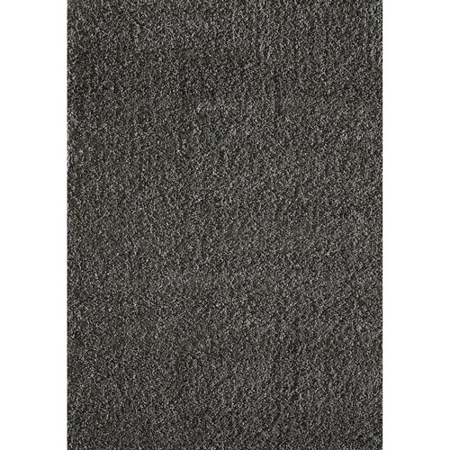 4481 - A dark grey shaggy rug approx 200x290cm RRP £115