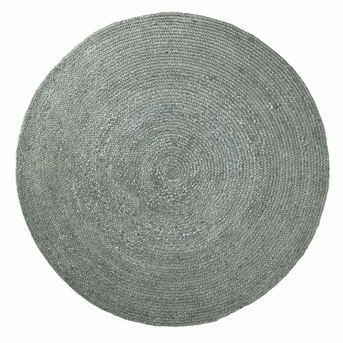 4538 - A round green rug RRP £184 approx 150cm round