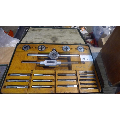 5077 - 1 BSW tap and die set