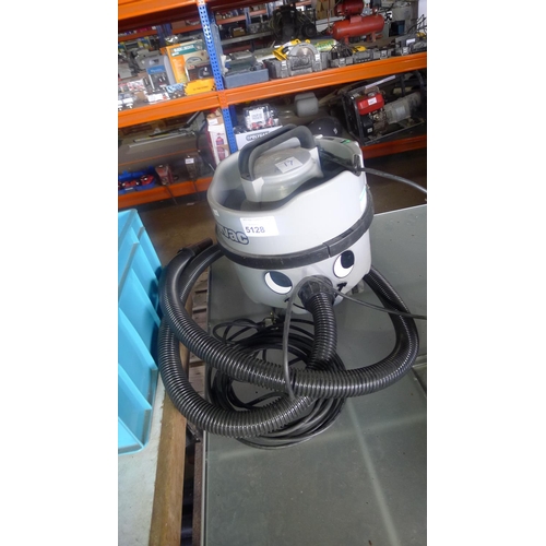 5128 - 1 Nuvac vacuum cleaner type VP180-21, 240v with hose but no floor cleaning attachment