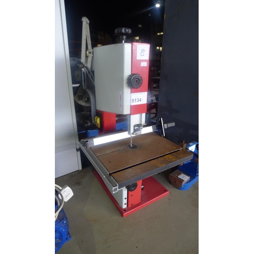 5134 - 1 bench top band saw by Axminster model Craft AC14008, 240v, YOM 2018