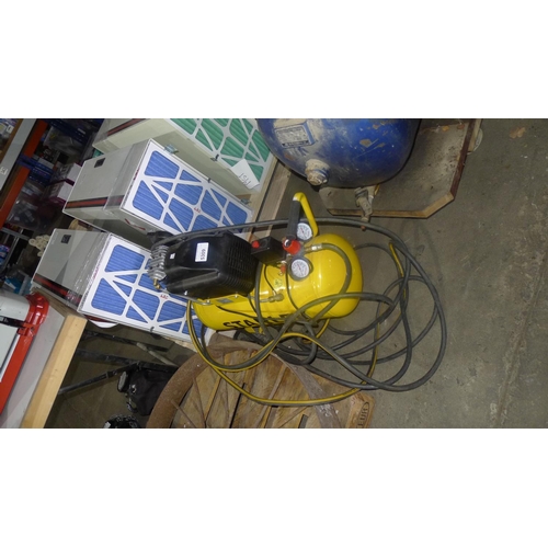 5309 - 1 compressor by Stanley type FC 2.5/50, YOM 2019, 240v supplied with a length of air hose attached