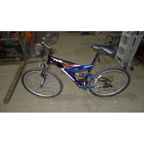 117 - An adult dual suspension mountain bike type magna RXPRO - wheels 26