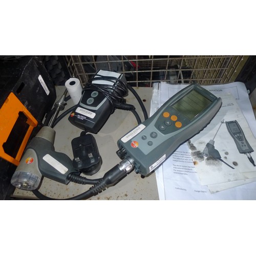 5359 - A Testo 327-1 gas analyser supplied in a carry case with various accessories including a probe and a... 