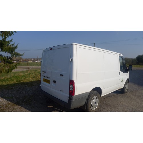 5433 - No VAT. Ford Transit 115 T280S Econ. FW TDCi 115PS, Panel can, White Reg FFZ 2423  29.01/2011, 2198c... 