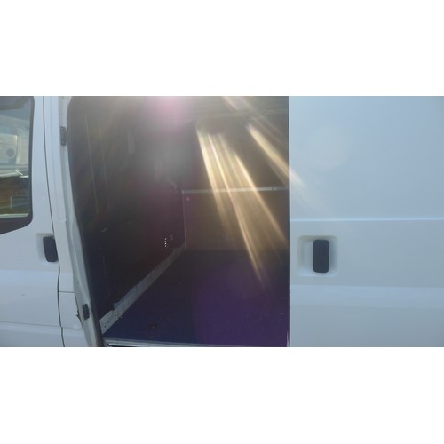 5433 - No VAT. Ford Transit 115 T280S Econ. FW TDCi 115PS, Panel can, White Reg FFZ 2423  29.01/2011, 2198c... 