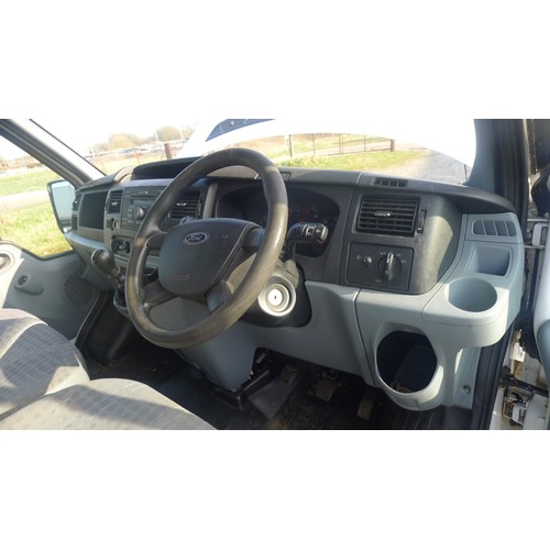 5433 - No VAT. Ford Transit 115 T280S Econ. FW TDCi 115PS, Panel can, White Reg FFZ 2423  29.01/2011, 2198c... 