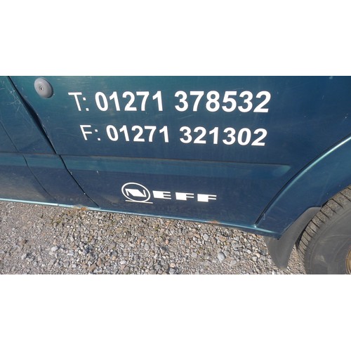 5434 - Ford Transit 130T 350L FWD Euro4 TDCI 130PS, High Roof Panel van, Reg WG06 VZS  24/08/2006, 2198 5sp... 