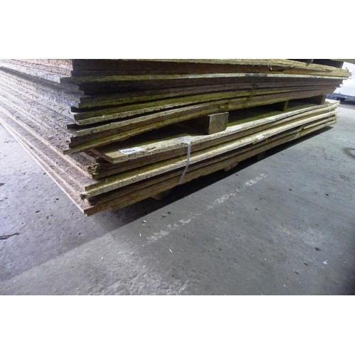 6084 - 16 sheets of Sterling board each approx 244cm x 122cm, mainly all 10/12mm thick - hard to measure as... 