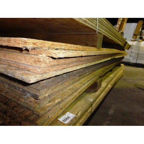 6083 - 19 sheets of Sterling board each approx 244cm x 122cm and several are thicker but mainly all 8/10mm ... 