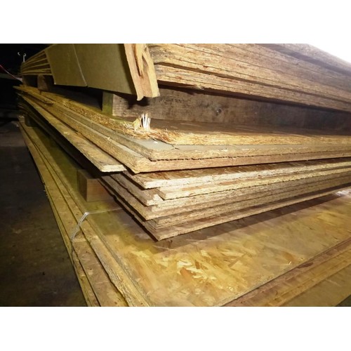 6083 - 19 sheets of Sterling board each approx 244cm x 122cm and several are thicker but mainly all 8/10mm ... 