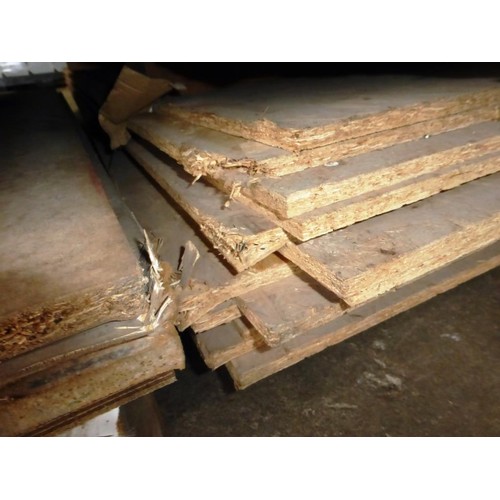 6084 - 16 sheets of Sterling board each approx 244cm x 122cm, mainly all 10/12mm thick - hard to measure as... 