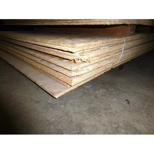 6084 - 16 sheets of Sterling board each approx 244cm x 122cm, mainly all 10/12mm thick - hard to measure as... 