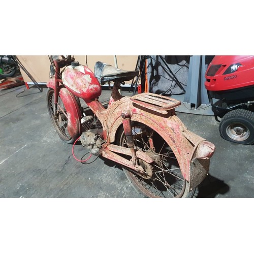 5425 - Bianchi Falco Moped, 50cc, 1962? for restoration Reg 62 DFJ.. No paperwork, deceased estate. 10% BP