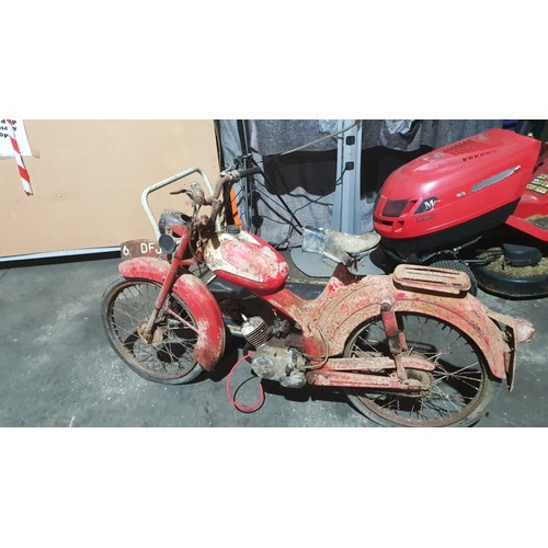 5425 - Bianchi Falco Moped, 50cc, 1962? for restoration Reg 62 DFJ.. No paperwork, deceased estate. 10% BP