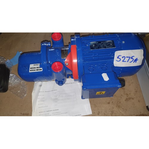 5275A - 1 unused Mono pump CMS241/H13F 230v/450v