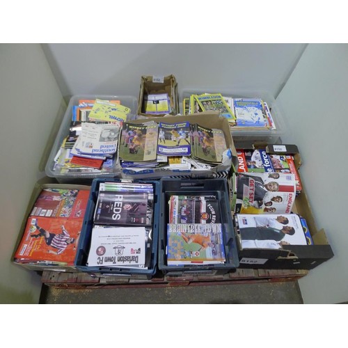 8152 - 1 pallet containing a large quantity of various football programmes including England Internationals... 