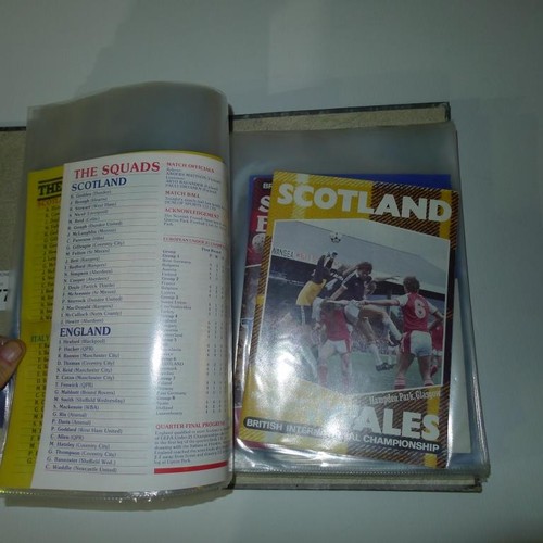 8177 - 1 pallet containing a large quantity of various football programmes, clubs include Chelsea and Plymo... 