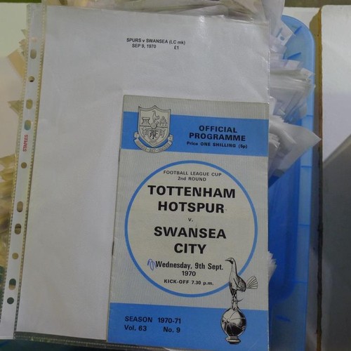 8201 - 1 box containing a quantity of Bristol City and various other clubs football programmes mainly from ... 