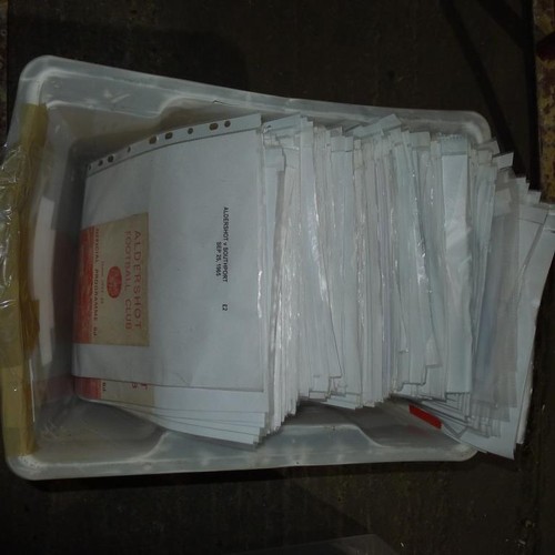 8218 - 1 box containing a quantity of various football programmes mainly from the 1960s onwards. Clubs appe... 