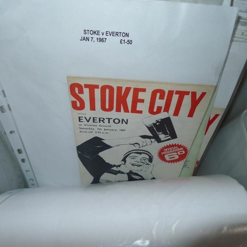 8221 - 1 box containing a quantity of various football programmes mainly from the 1960s onwards. Clubs appe... 